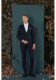 Resim Efor C 652 Slim Fit Lacivert Spor Ceket Lacivert 