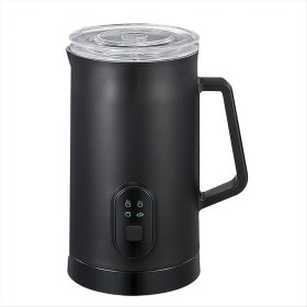 Resim Empoorlium 4'ü 1 Arada Elektrikli Süt Köpürtücü 400W 590ML Sıcak ve Soğuk Süt Köpürtücü Sessiz Çalışma Paslanmaz Çelik Süt Buharlayıcı Ab Fişi (Yurt Dışından) 