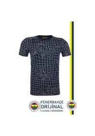 Resim Fenerbahçe Lisanslı Palamut Logotribün T-shirt Ahşap Kutulu Lacivert 