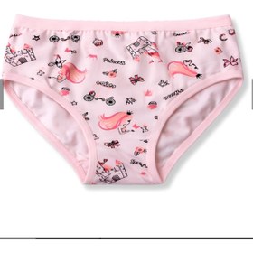 Resim CHARM Yıldız 6 Li Kız Çocuk Pamuklu Desenli Slip Külot 