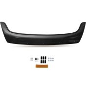 Resim MKG Renault Master 2010-2014 Ön Kaput Koruyucu Rüzgarlığı Piano Black 3.2 mm Kalın Plastik 