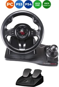 Resim Superdrive GS-550 Oyuncu Direksiyonu Vitessiz Vantuzlu 