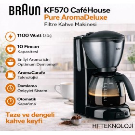 Resim Braun Cafe House Filtre Kahve Makinası 
