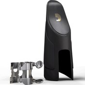 Resim D'addario Woodwinds Rico H-Gold HCL1G Sib Klarnet Bek Bileziği Ve Kapak Seti 