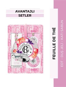 Resim Roger&Gallet Feuille De The Edt Limonsu-dumansı Parfüm 100 Ml & Duş Jeli & Sabun Üçlü Avantaj Set 