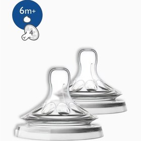Resim Philips Avent SCF046/27 Natural Biberon Emziği Y Kesik 6 Ay+ 2'li 