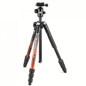 Resim Manfrotto MKELMII4RD-BH Element MII Aluminyum Tripod + Ball Head (Red) 