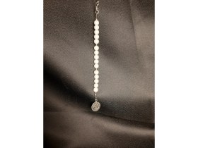 Resim Cam Boncuklu Araç Içi Dikiz Ayna Süsü – Osmanlı Tuğralı Sarkaç Aksesuar 