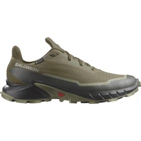 Resim Salomon Alphacross 5 Gtx Gore-Tex® L47310300 Outdoor Erkek Patika Koşu Ayakkabısı HAKİ 