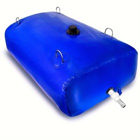 Resim 1 adet Büyük Kapasiteli Katlanabilir Su Depolama Balonu - Acil Durumlar, Açık Hava ve Tarımsal Kullanım için Taşınabilir, Dayanıklı 1000D PVC Tank - UV Dirençli, Taşıması Kolay, 99.93 / 240.0 / 329.71 / 539.8 / 669.64 L Boyutları Mevcut, Su Depolama Tankı 