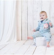 Resim Organicera Organik Kapşonlu Mont, Yeşil Melanj (435388544) Çok Renkli 