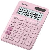 Resim Casio MS-20UC-PK 12 Hane Açık Pembe Masa Üstü Hesap Makinesi 