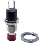 Resim Kırmızı Mini Buton Pbs-105 Diyafon Buton Ic-177 -43012 