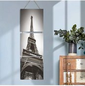 Resim Ahşap Katlanabilir 3lü Tablo - Tbl0072 