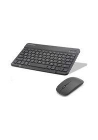Resim Kablosuz Bluetooth Smart Klavye Ve Mouse Seti - Siyah Hdx2508 