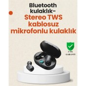 Resim Techno Stock Tws Bluetooth Kulaklık Kulak Içi Kablosuz Dijital Göstergeli Çağrı Cevaplayabilen 