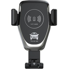 Resim Reedark 10w Kablosuz Araç Şarj Cihazı - Otomatik Hızlı Şarj, Titreme Önleyici, Qc3.0 Uyumlu 4-6.5 İnç Siyah 