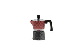 Resim Feyza Design Paslanmaz Çelik Moka Pot 6 Fincan, Şık ve Kullanışlı Mutfak Gereci 