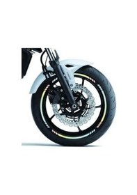 Resim Hologramlı Jant Şeridi Siyah 