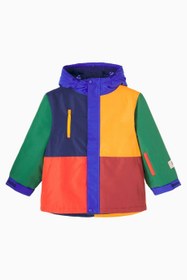 Resim Multicolored Tiles Çocuk Kayak Montu - Çok Renkli / Y 2/3 