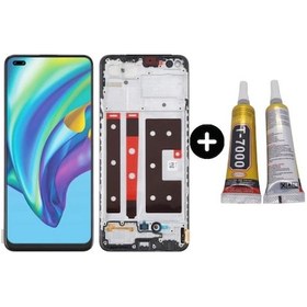 Resim Te Oppo Reno 4 Pro Çıtalı Servis Lcd Dokunmatik Ekran + B7000 