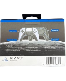 Resim YUES PS5 Uyumlu Kablosuz Controller - DualSense Tarzı Joystick, Titreşimli, Şarjlı Ergonomik Oyun Kolu 