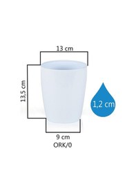 Resim Serinova Orkide Kabı Saksı 1.2 Lt 