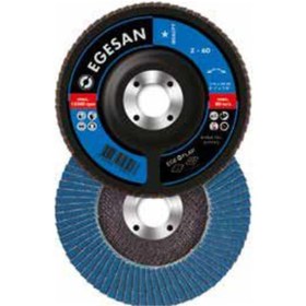 Resim Egesan Paslanmaz Flap Disk Quality 180Mm Zr 40 Kum 