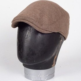 Resim Kışlık Kaşe Şapka Yün Düz Renk Spor London Kasket -açık Kahverengi Açık Kahverengi 