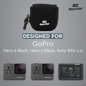 Resim MegaGear Sony Rx0 1.0, Hero 5 , Hero 6, Hero 8 Neopren Kamera Kılıfı 