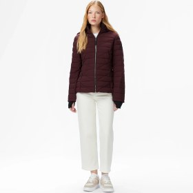 Resim Nautica Kadın Bordo Regular Fit Mont Desenli 117003891 Bordo 