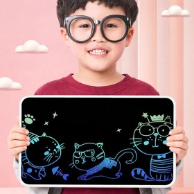 Resim Terletmez Shop Yazı Tableti Xl Büyük Boy 21 Inç LCD Çift Taraflı, Yetişkinler ve 3+ Çocuklar Için Yazı Tahtası, Çizim Yazma Karalama Tahtaları, Eğitim Öğrenme Aracı Için Çizim Tahtası 46 x 30CM Xlb-21 