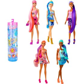 Resim Barbie Color Reveal Renk Değiştiren Sürpriz Barbie Denim Serisi - 3+ Yaş 