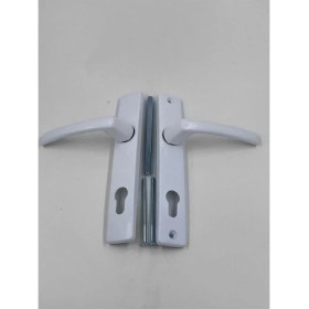 Resim Bucuks Mey Ithalat® Pvc Yale Kapı Kolu Elit Beyaz 