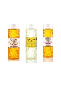 Resim Akçay Limon + Misk-i Amber + Tütün Kolonyaları 3 x 400 ML 