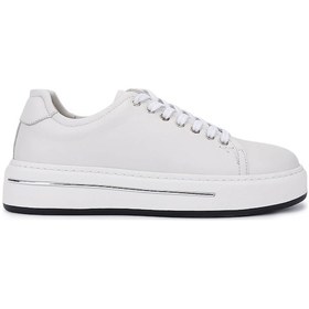 Resim Tamer Tanca Erkek Hakiki Deri Kirli Beyaz Sneakers & Spor Ayakkabı 298 3259-8086 Erk Ayk Sk25-26 Kırlı Beyaz Mrsl Beyaz 