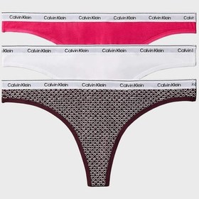 Resim Calvin Klein Bayan Külot 000qd5209e 320 Fuşya-kahve-beyaz Fuşya-kahve-beyaz 
