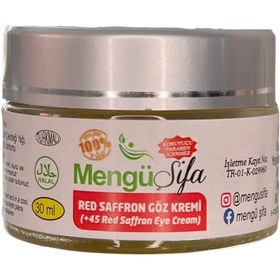 Resim mengü şifa Safran Aydınlatıcı Göz Çevresi Nemlendirici Bakım Kremi 30ml 