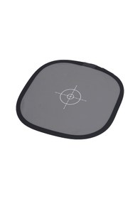 Resim Kangvka 30cm Çift Taraflı Fotoğraf Gri Tahtası 18% Gri/beyaz - Pu Deri, Katlanabilir, Renk Dengesi Ve Odak Ayarlama İçin, Taşıma Çantasıyla 