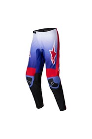 Resim Alpinestars Fluid Wurx Kros Motosiklet Pantolonu Mavi Kırmızı 