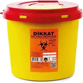 Resim Çelikpençe 10 Adet Enfekte Atık Kutusu 3,5 Lt. + Tıbbi Atık Torbası 2 Adet 