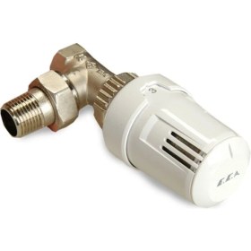 Resim Eca 1/2" Trv4 Termostatik Köşe Radyatör Vanası 