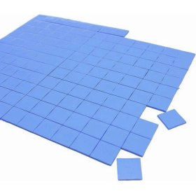 Resim Wozlo 3.0MM*100*100MM Chipset Soğutucu Termal Pad Ped 10*10MM Kesilmiş 