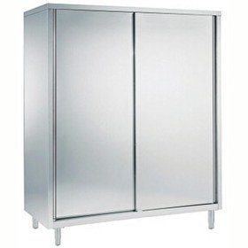 Resim Electrolux Professional Malzeme Dolabı 2 Raflı 2 Kayar Kapılı - 2000 MM AS2000EN 