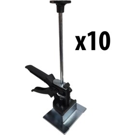 Resim PremiumPort Seramik Seviye Belirleme Kaldıraç Seti 10'lu, Hassas ve Güvenilir Ölçüm 