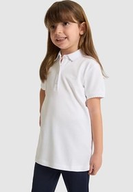 Resim U.S. Polo Assn. Kız Çocuk Beyaz Tişört Basic 50328218-VR013 