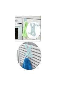 Resim Çokuygunuz Banyo Havlu Bornoz Bez Askısı Plastik Askılık Banyo Askısı 