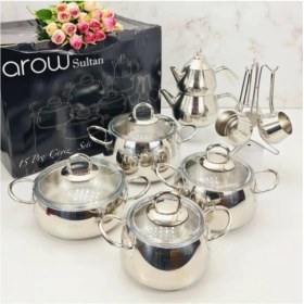 Resim Arow Sultan Çeyiz Seti 15 Parça DC1.TR-3485 