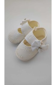 Resim Modomood BilgeTrend Fistolu Bebek Patik Ve Bandana Seti Fisto Desenli Ayakkabı Bandana Set B888 