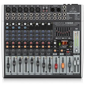 Resim Behringer X1222USB 12-Kanal 2/2-Bus Analog Mixer 